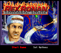 Rex Ronan - Experimental Surgeon Title Screen
